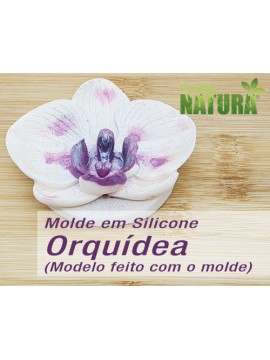 Molde em Silicone - Orquídea